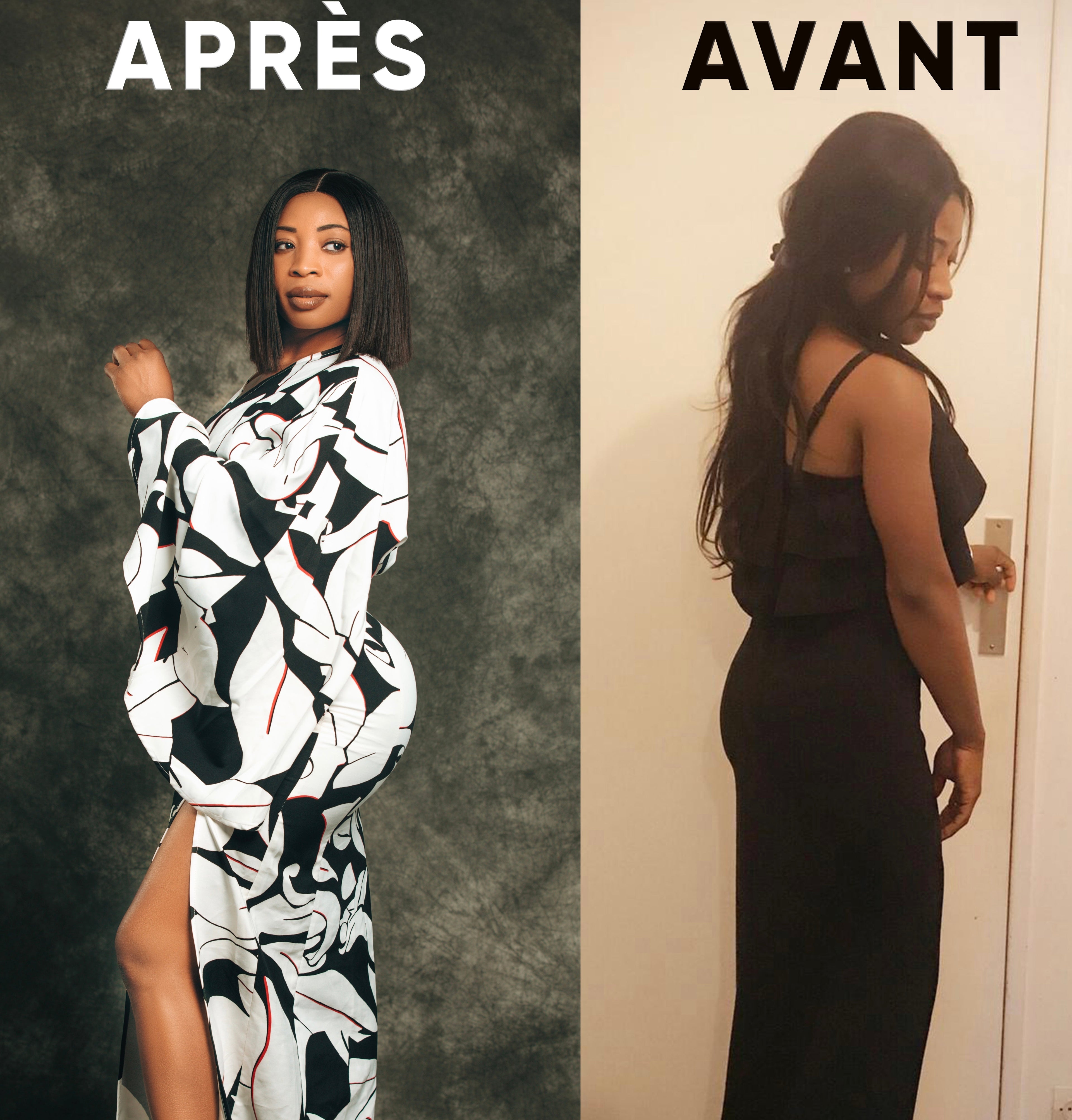 Avant/Après : Sirop Left Framboise  Miel pour une prise de poids et des fesses galbées 🍑
