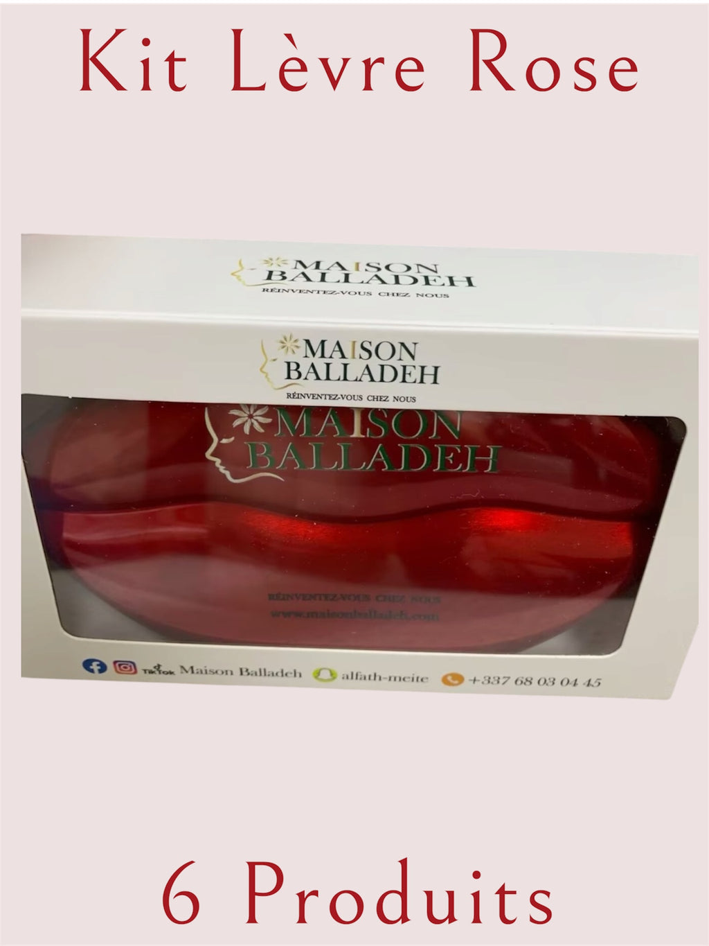 Kit Lèvres Rose – Des lèvres douces, lisses et irrésistibles