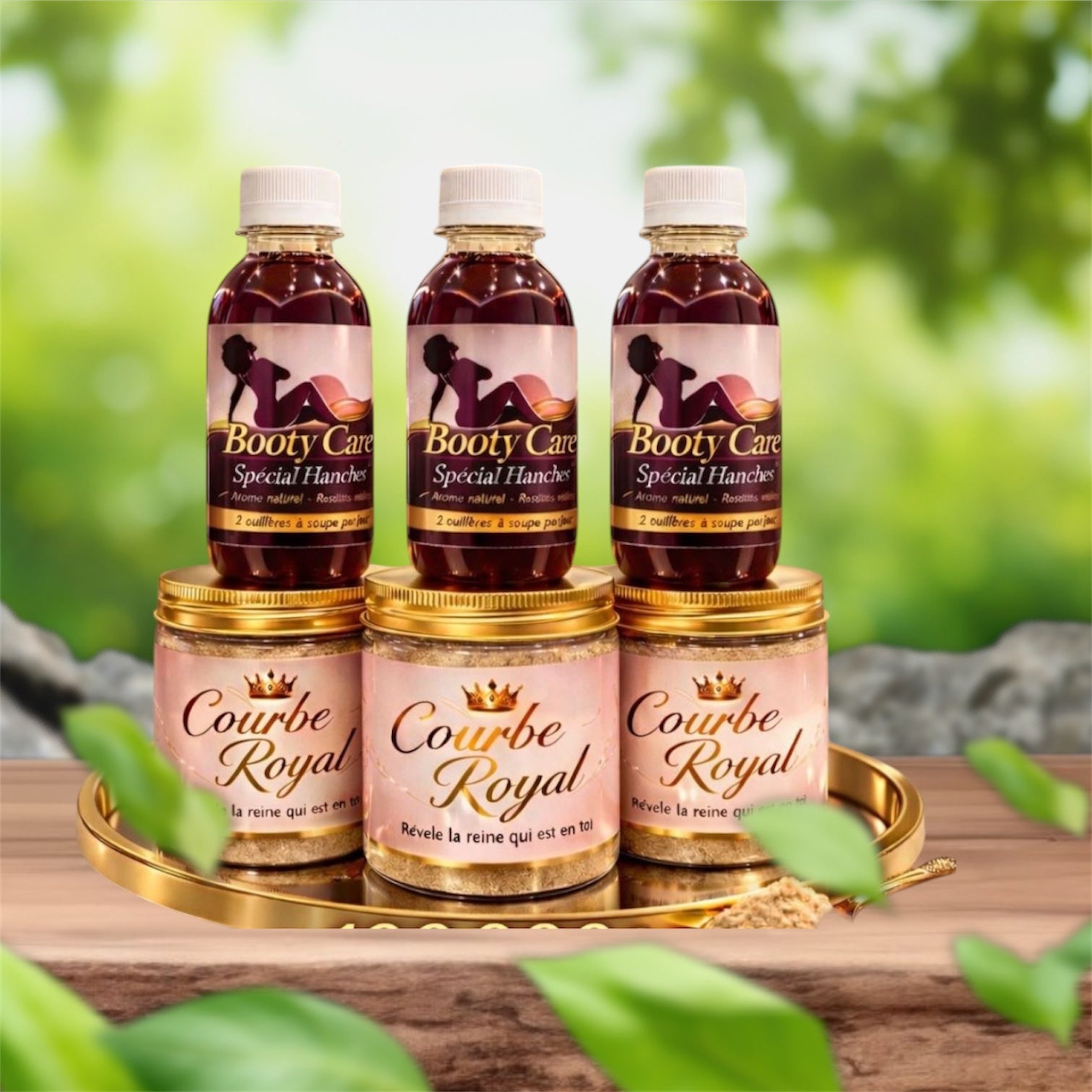 POUDRE COURBE ROYAL & SIROP BOOTY CARE - HANCHE