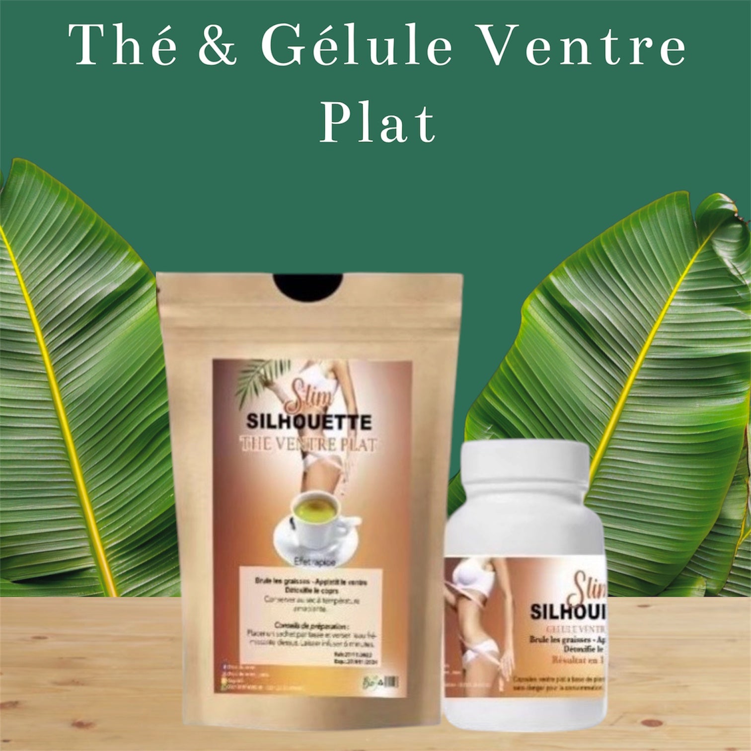DUO THÉ & GÉLULE VENTRE PLAT