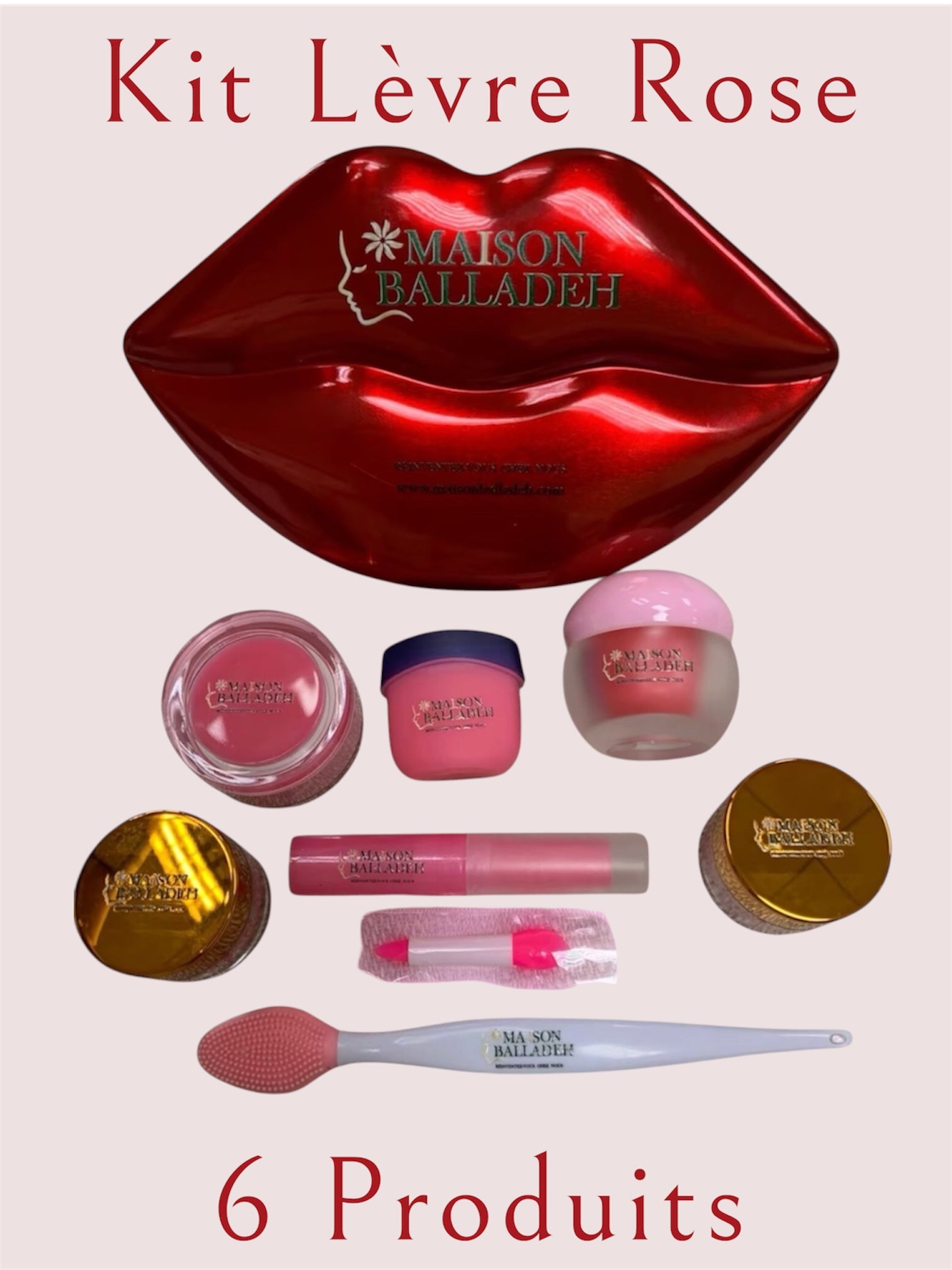 Kit Lèvres Rose – Des lèvres douces, lisses et irrésistibles